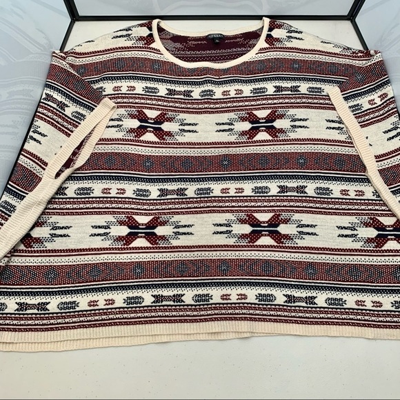 Hannah Sweater Adult Size XL Aztec Pattern Women - Picture 3 of 7